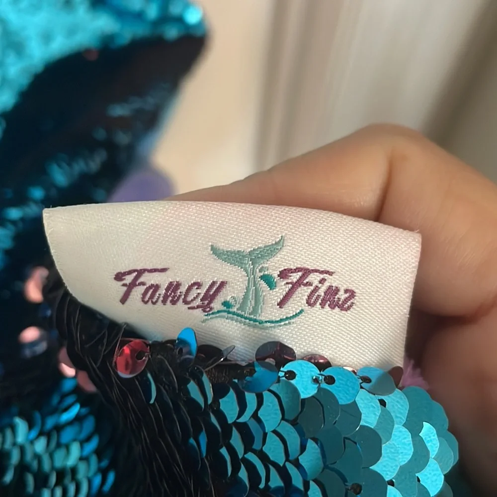 Fancy Finz Mermaid Sequin Blanket